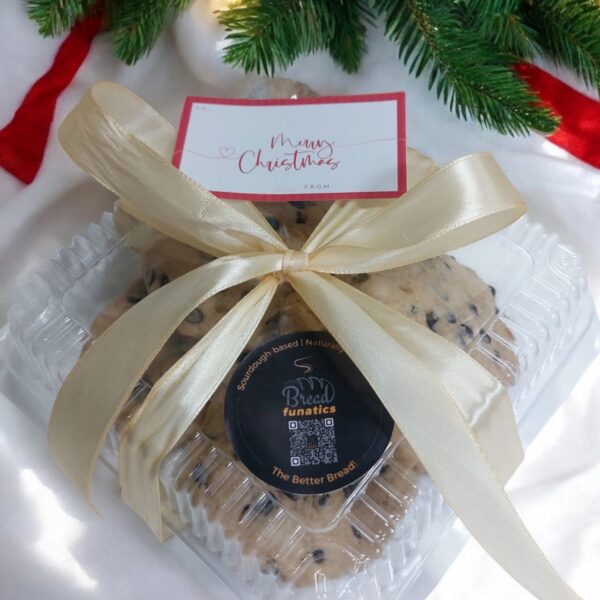 Choco Chip + Rolled Oats Cookies Christmas Box - Image 2