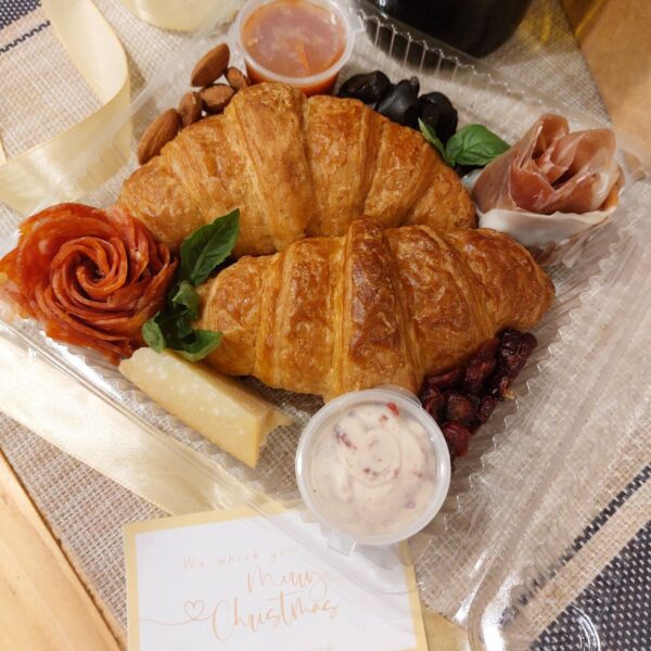 Mini Croissants Charcuterie Box - Image 2