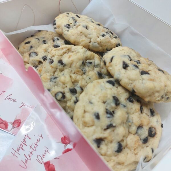 Choco Chip + Rolled Oats Cookies Valentines Gift Bundle - Image 2